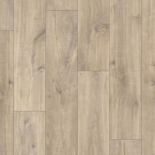 SOL STRATIFIE -  CHENE HAVANA NATUREL AVEC TRAITS DE SCIE - CLASSIC - QUICK STEP