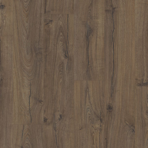 SOL STRATIFIE - CHENE CLASSIQUE MARRON - IMPRESSIVE 8MM - QUICK STEP
