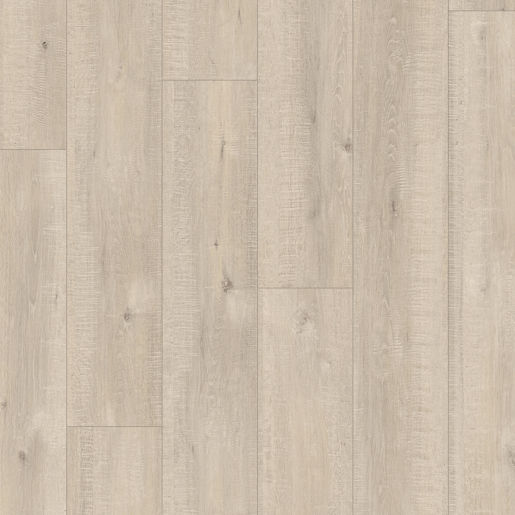 SOL STRATIFIE - CHENE ASPECT RABOTE BEIGE - IMPRESSIVE 8MM - QUICK STEP