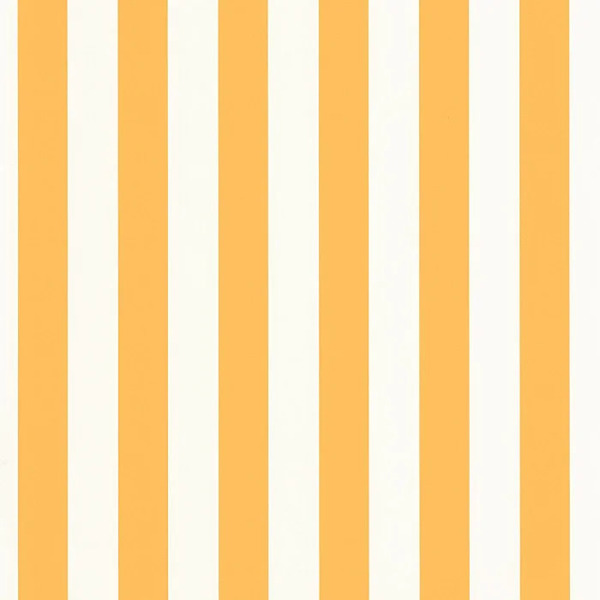 PAPIER PEINT LITTLE LINES - BLANC & JAUNE - RAYURES - CASELIO