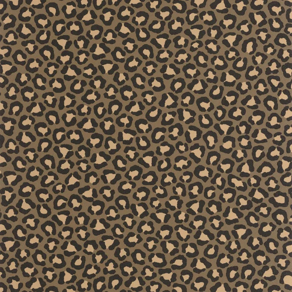 PAPIER PEINT SUMATRA - CAMEL - LÉOPARD - CASELIO