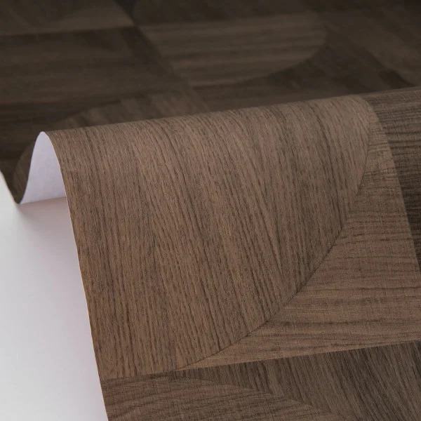 PAPIER PEINT INTISSÉ STRUCTURA- MARRON - GRAPHIQUE -CASELIO – Image 3