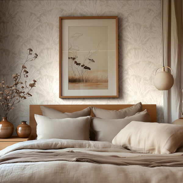 PAPIER PEINT INTISSÉ TESSEN - BLANC ET GRIS - GRAPHIQUE - AS CRÉATION – Image 2