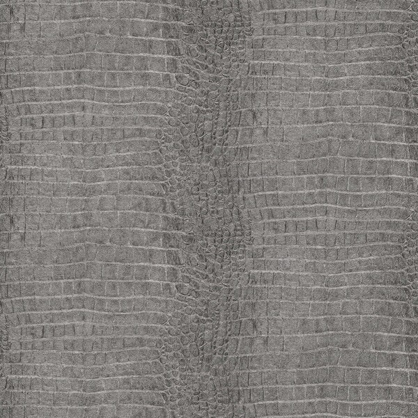 PAPIER PEINT INTISSÉ PEAU DE CROCODILE - GRIS ACIER - CROCODILE - ERISMANN