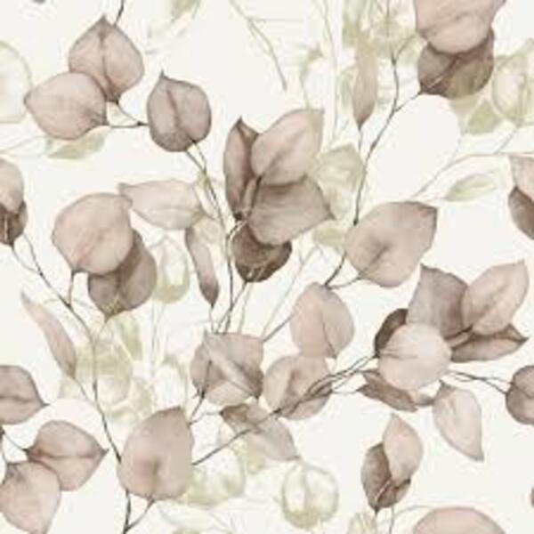 PAPIER PEINT VINYL FLORAL CHAMPETRE - ROSE POUDRÉ - FLORAL - UGEPA
